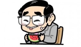 吃瓜表情 可爱图片,吃瓜表情下的可爱瞬间