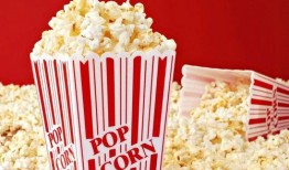 看戏吃瓜爆米花图片大全,看戏吃瓜，共享欢乐时光