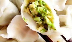 吃茭瓜鸡蛋饺子视频,茭瓜鸡蛋饺子制作教程